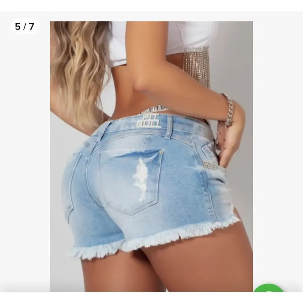 Pit Bull denim shorts size S